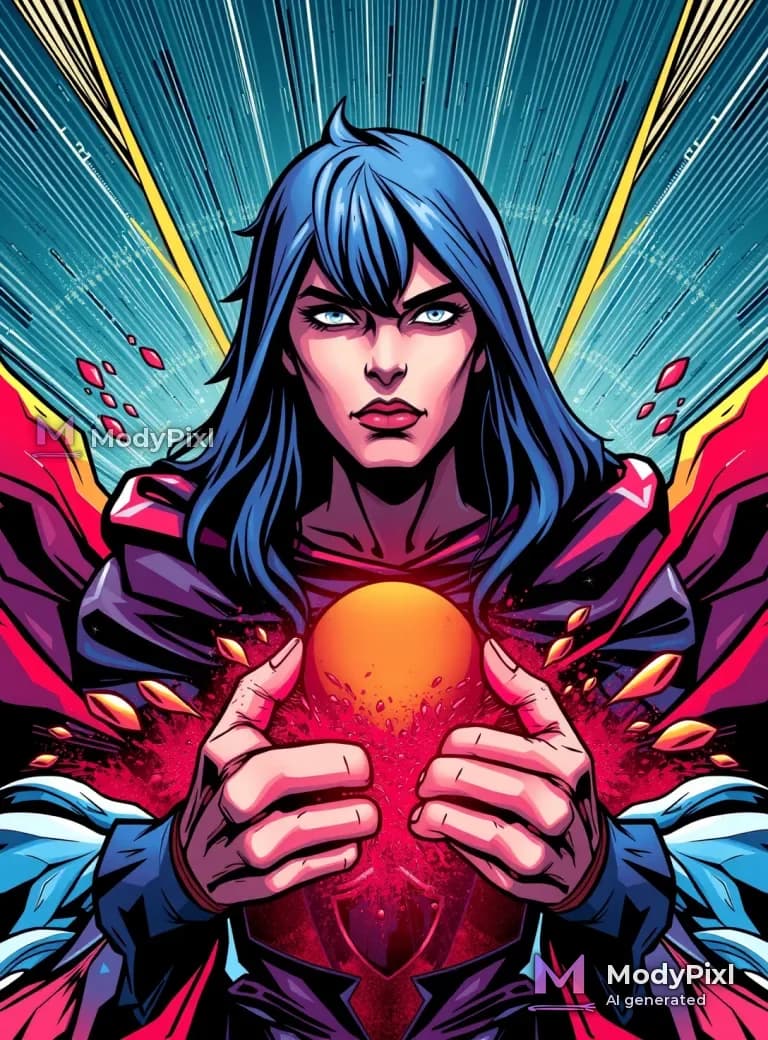AI Comic Book Cover