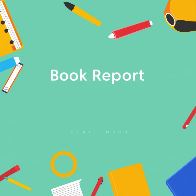 Book Report Template