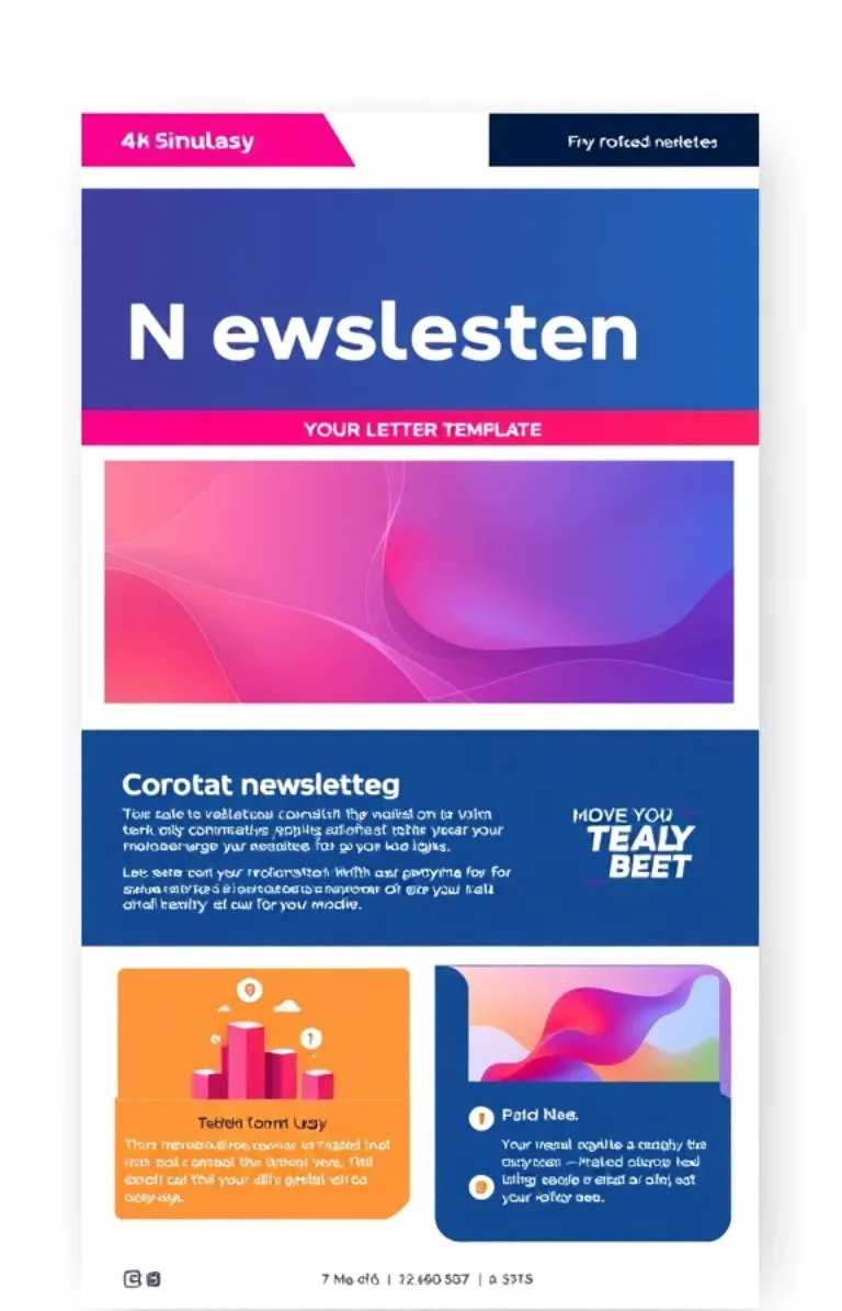 Email Newsletter Template