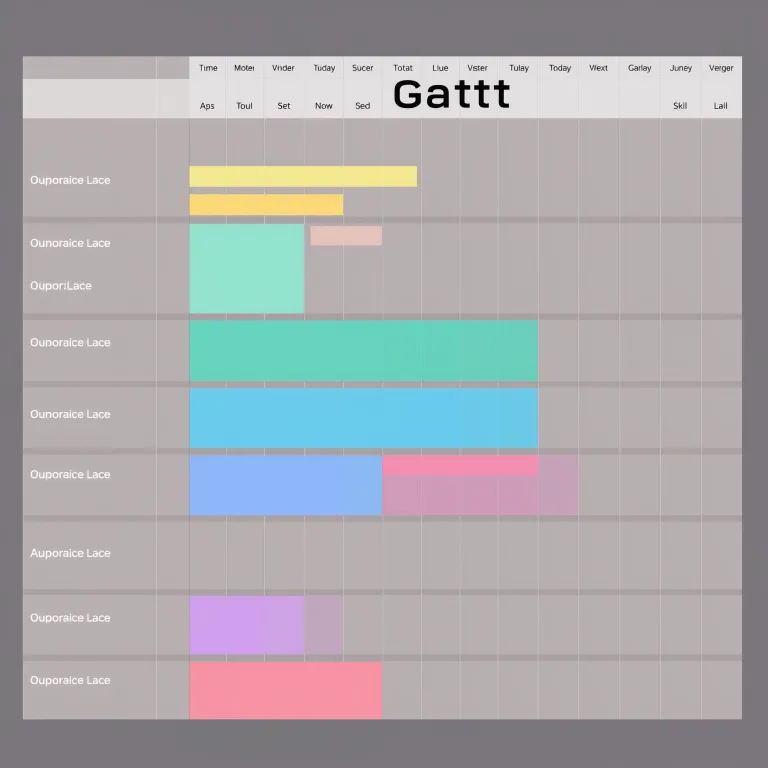 Gantt Chart Template