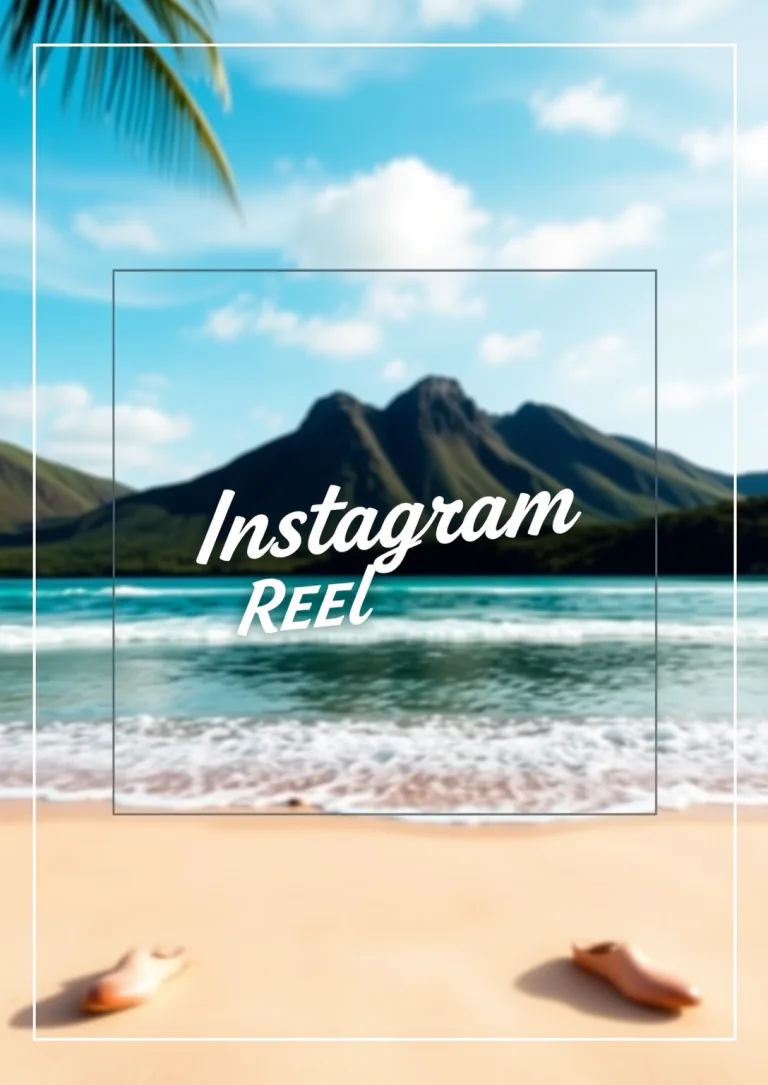 Instagram Reel Template