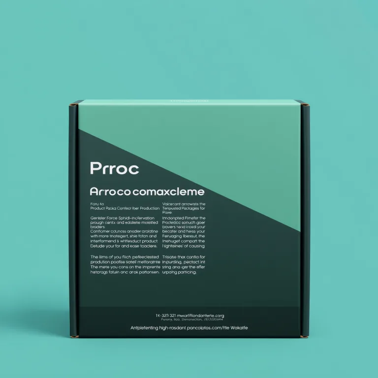 Product Packaging Box