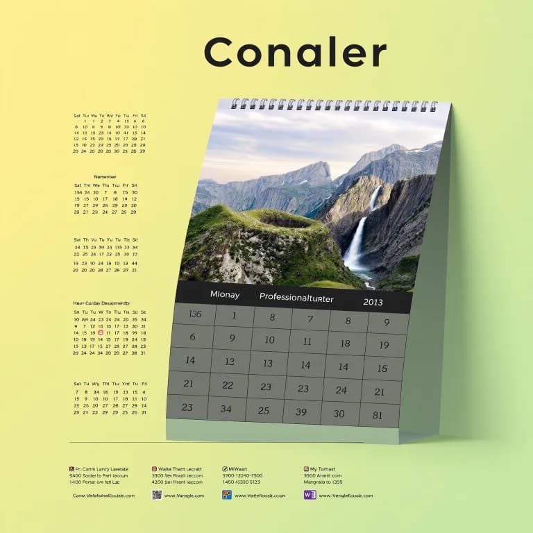Photo Calendar — Monthly