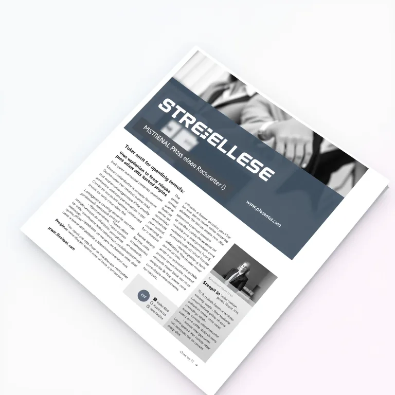 Press Release Template