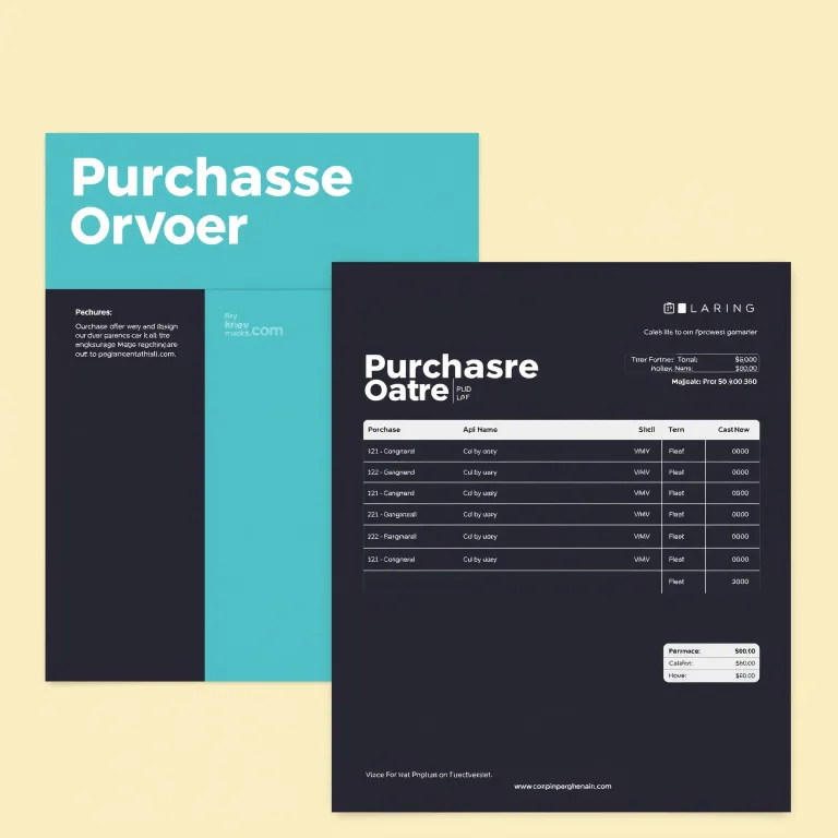 Purchase Order Template