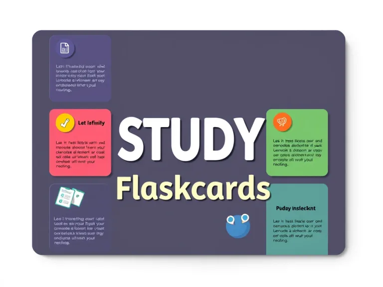 Study Flashcard Set