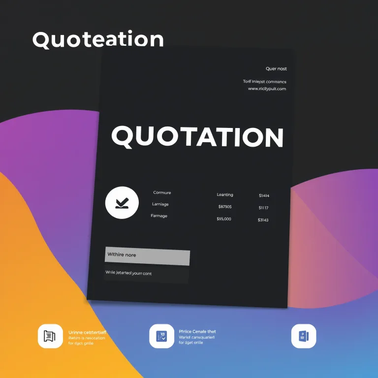 Quotation / Quote Template