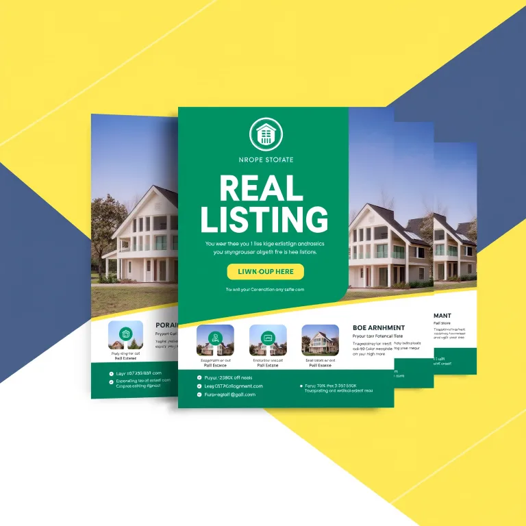 Real Estate Listing Flyer