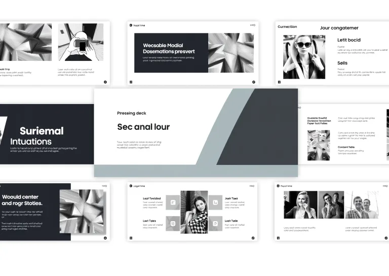 Social Media Strategy Deck