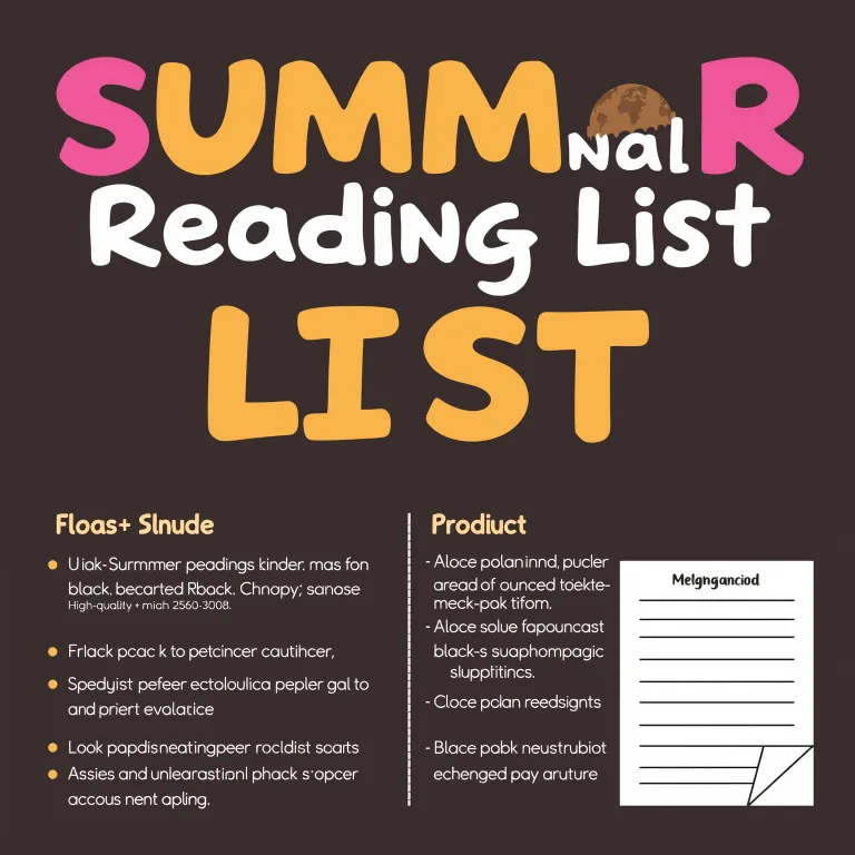 Summer Reading List