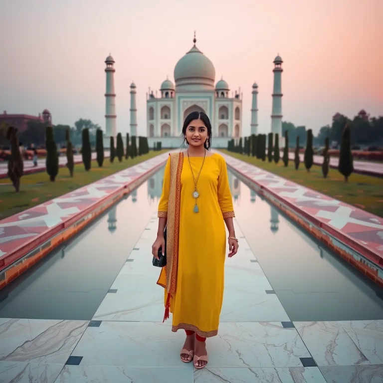 Taj Mahal Backdrop