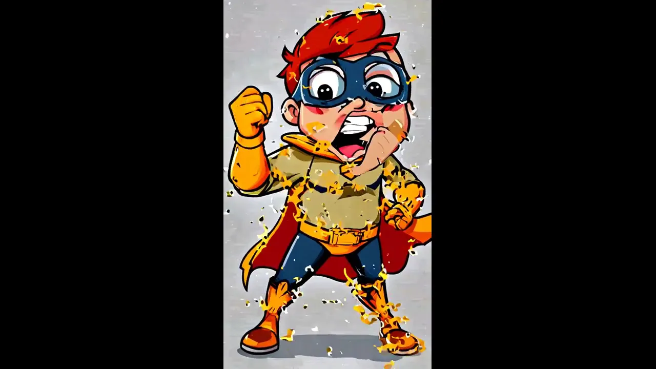 Superhero Mascot