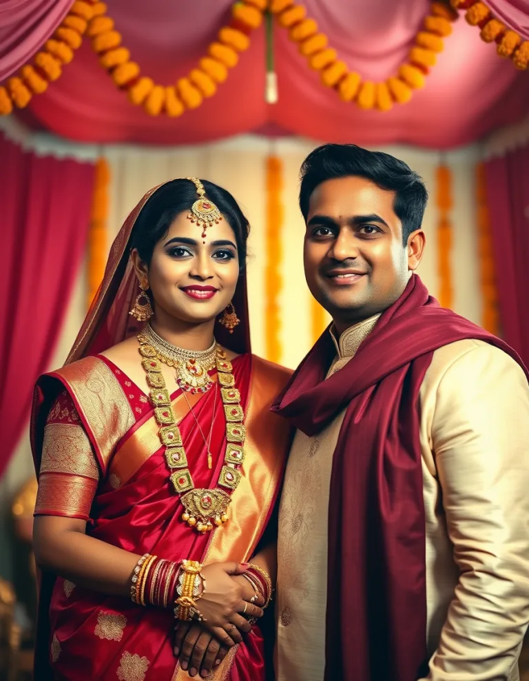 Traditional Indian Couple