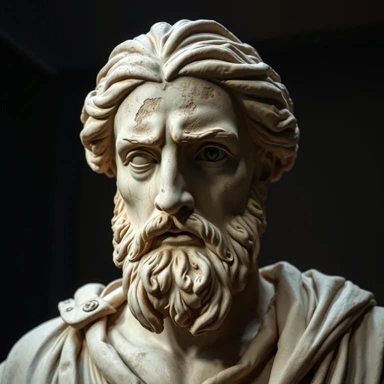 Statue Comes Alive