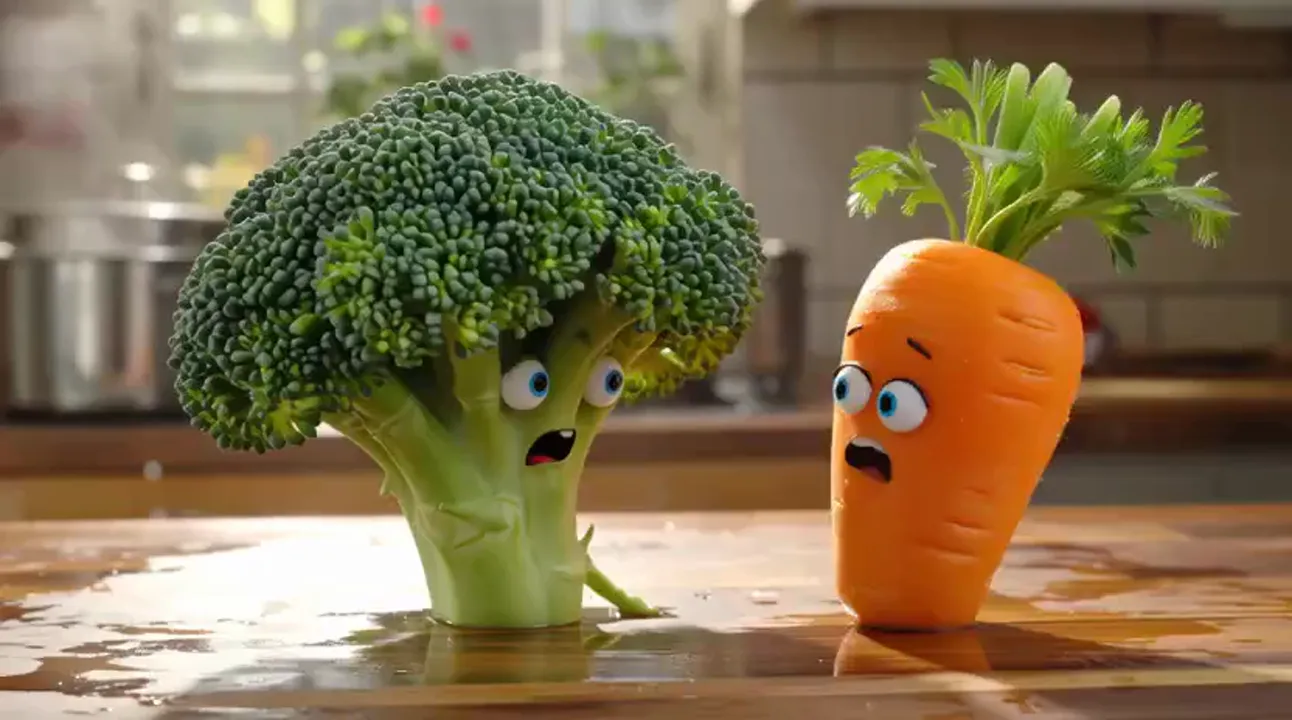 Vegetables Arguing