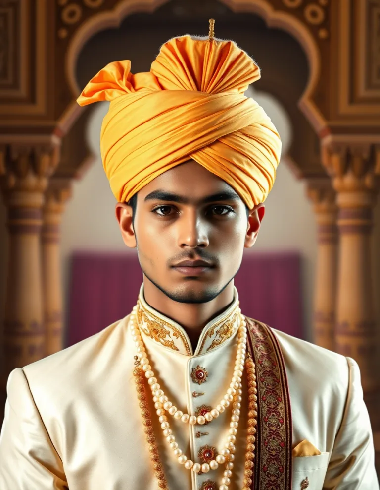 Traditional Indian Portrait